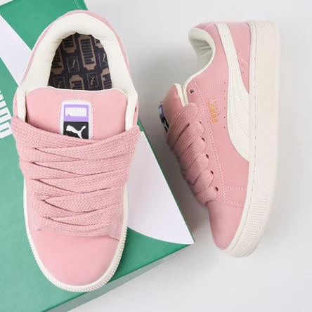 Кроссовки дутые suede xl кеды